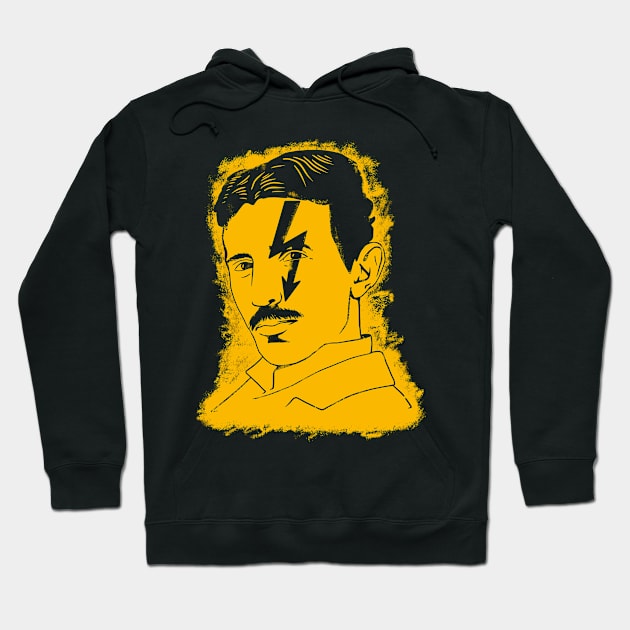 nikola tesla Hoodie by vender